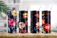 Floral Watercolor Digital Paper, Floral Sublimation Product Image 2