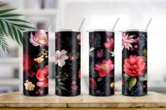 Floral Watercolor Digital Paper, Floral Sublimation Product Image 2