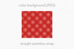 Snowflakes Tumbler Sublimation | 20 oz Seamless Tumbler Wrap Product Image 2