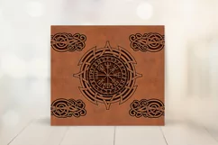 Viking skinny tumbler sublimation - Men's Celtic tumbler Product Image 2