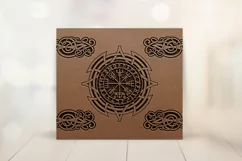 Viking skinny tumbler sublimation - Men's Celtic tumbler Product Image 2