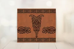 Viking skinny tumbler sublimation - Men's Celtic tumbler Product Image 2