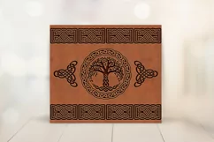 Viking skinny tumbler sublimation - Men's Celtic tumbler Product Image 2