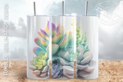 3D tumbler wrap BUNDLE, 3D flowers tumbler design Product Image 11