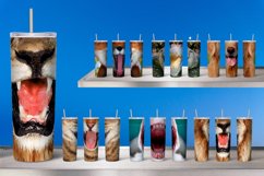 Animal&#039;s Mouth Tumbler Sublimation | 20 oz | Skinny Product Image 1