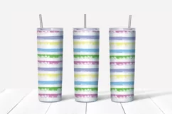 tumbler sublimation designs color stripes horizontal