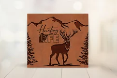 Men's Tumbler Sublimation - Deer Hunter Skinny Tumbler 20oz Product Image 2