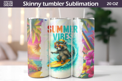 Summer Tropical Beach Animals Tumbler Bundle Product Image 11