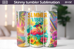 Summer Tropical Beach Animals Tumbler Bundle Product Image 12