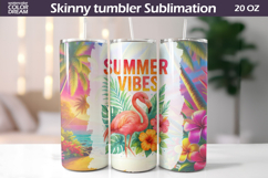 Summer Tropical Beach Animals Tumbler Bundle Product Image 13