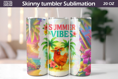 Summer Tropical Beach Animals Tumbler Bundle Product Image 14