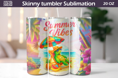 Summer Tropical Beach Animals Tumbler Bundle Product Image 5