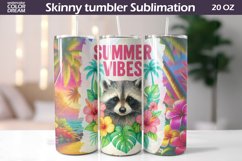 Summer Tropical Beach Animals Tumbler Bundle Product Image 6