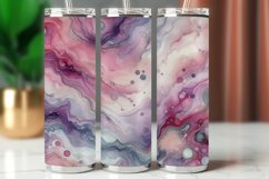 Tumbler Wrap 20 oz - watercolor marble Product Image 1