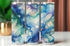 Tumbler Wrap 20 oz - watercolor marble Product Image 1