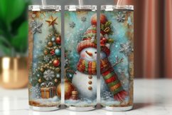 Tumbler Wrap 20 oz - snowman Product Image 1