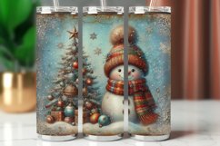 Tumbler Wrap 20 oz - snowman Product Image 1