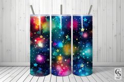 Rainbow Bokeh Stars Seamless Patterns Product Image 3