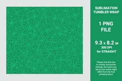 St patrick day sublimation tumbler, Shamrock tumbler design Product Image 7