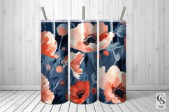 Oil Paint Flowers Pattern Digital Papers Product Image 5