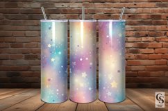 Pastel Bokeh Stars Pattern Digital Papers Product Image 4