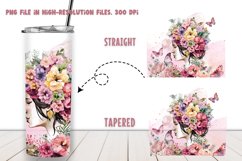 Flowers Watercolor Women 20Oz Tumbler Sublimation Product Image 2