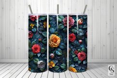Embossed 3D Roses Seamless Patterns Product Image 4