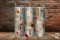 Dried Floral Junk Journal Digital Papers Product Image 3