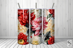 Peony Flower Garden Seamless Patterns Product Image 5