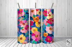 Vibrant Painted Floral Seamless Patterns Product Image 4