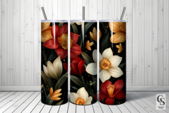 Bold Spring Flowers Seamless Patterns Product Image 5