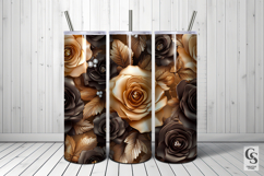 3d luxury boho roses Seamless Patterns Product Image 4
