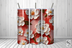 3D Oil Paint Floral Texture Seamless Pattern Product Image 5