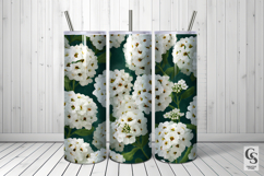 White Alyssum Flowers Digital Paper Product Image 4