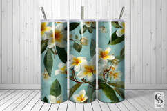 Botanical Plumeria Flowers Patterns Product Image 4