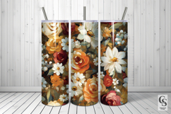 Oil Painted Boho Flowers Patterns Product Image 4