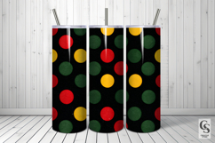 Juneteenth Polka Dots Digital Papers Seamless Pattern Product Image 5