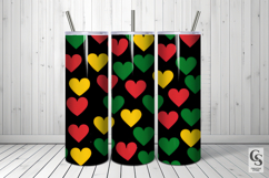 Black History Month Hearts Seamless Patterns Product Image 5