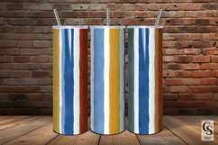 Retro Vintage Stripes Seamless Patterns Product Image 5