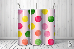 Watercolor Summer Polka Dots Pattern Product Image 5