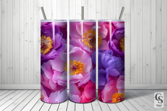 Vibrant bold peony flowers Seamless Pattern Product Image 5