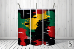 Juneteenth Brushstrokes Seamless Patterns Product Image 4