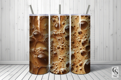 Coffee Bubbles Close Up Seamless Patterns Product Image 5