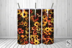 Blanket Flowers Seamless Patterns, Yellow Daytime Florals Product Image 4