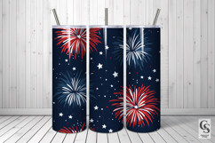 4th of July Fireworks Seamless Patterns Product Image 5