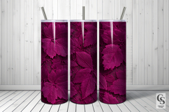 Magenta Lace Flowers Seamless Patterns Product Image 5