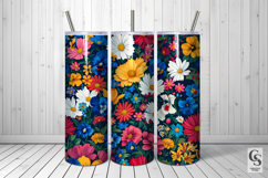 Vibrant Wildflowers Seamless Patterns Product Image 5