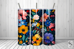 Colorful Botanical Flower Pattern Product Image 5