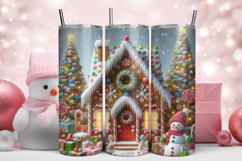 Gingerbread House Wrap Design Product Image 1