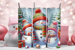 Christmas Snowman Wrap Design Product Image 1